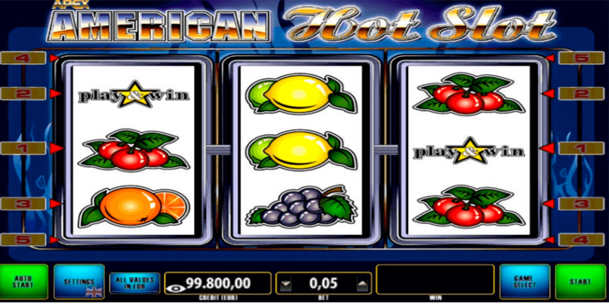 american hot slot apex automat online 