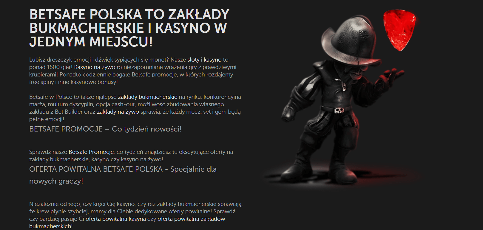 betsafe zakłady sportowe zdjęcie ekranu