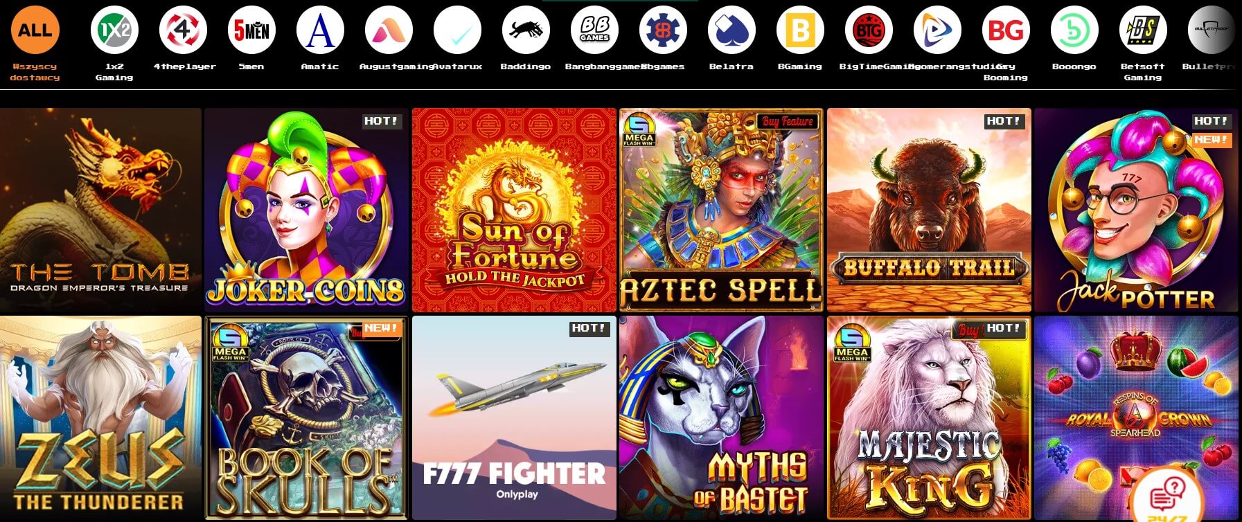 bitkingz automaty online screenshot
