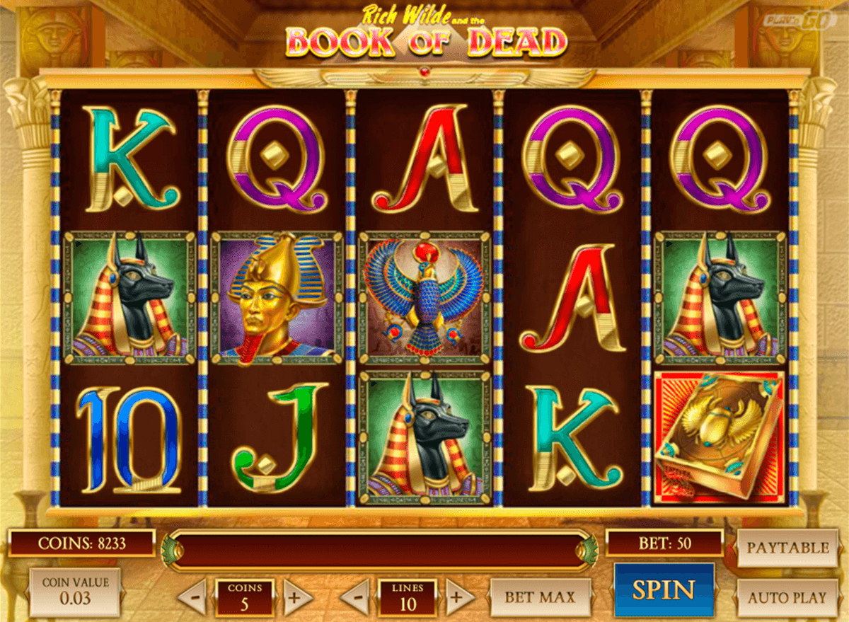 book of dead playn go automat online 