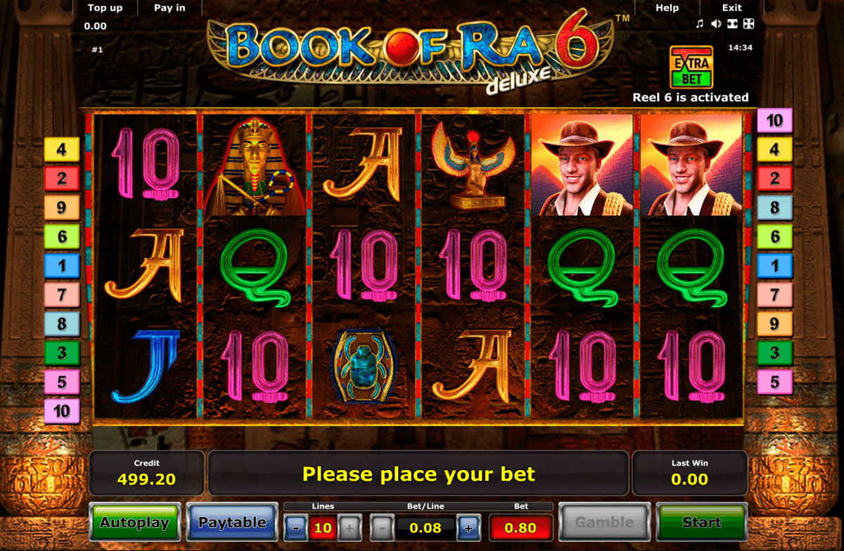 book of ra 6 novomatic automat online 