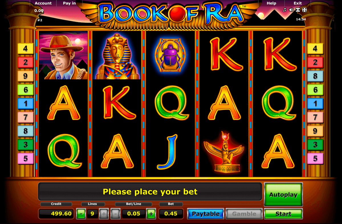 book of ra novomatic automat online 