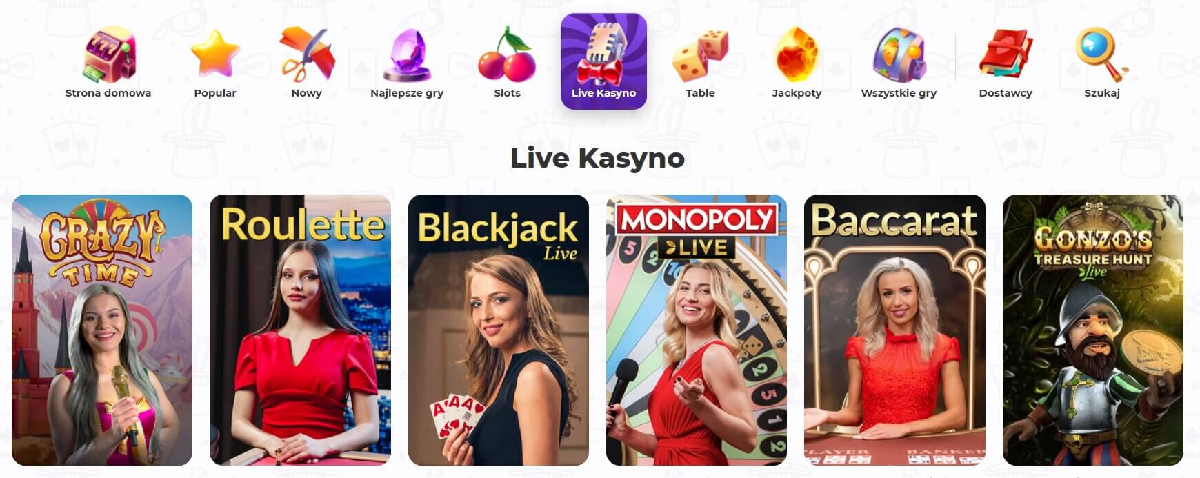 cadabrus live casino screenshot