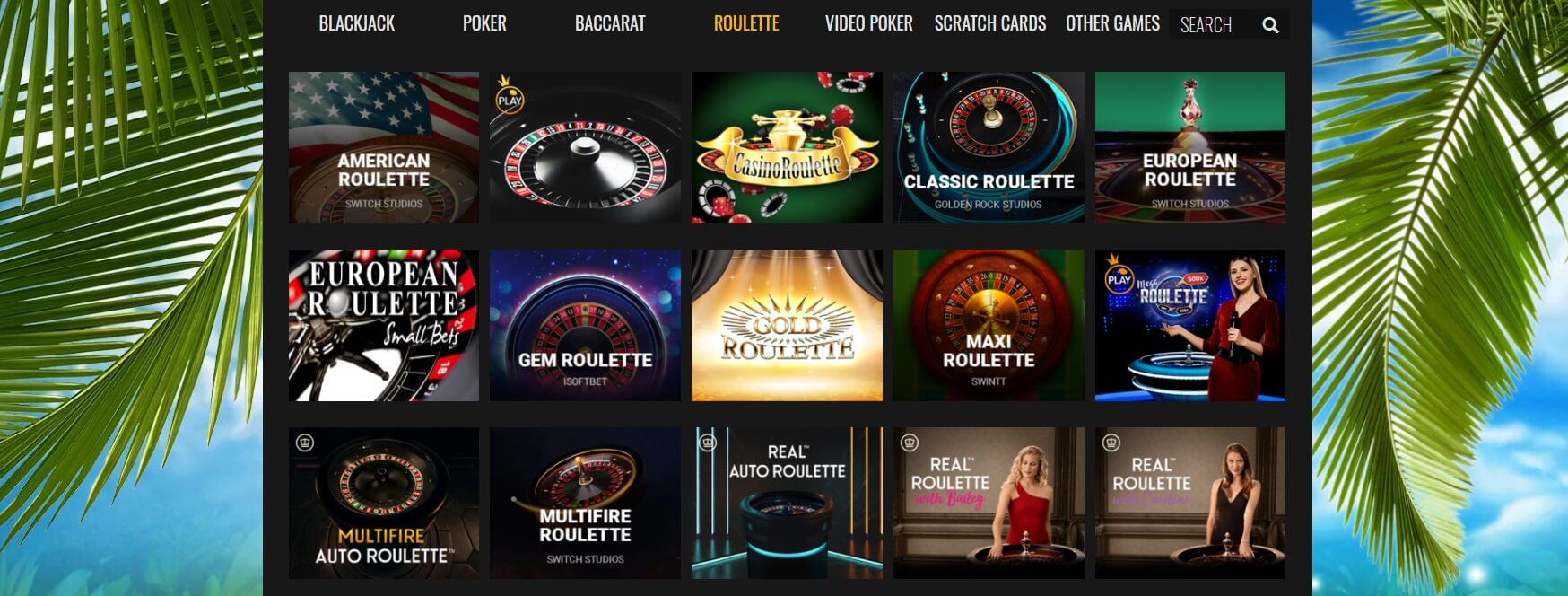 siegercasino ruletka online screenshot