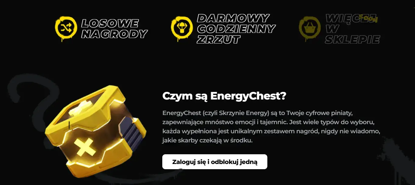 Energy darmowych spinow bez deposity