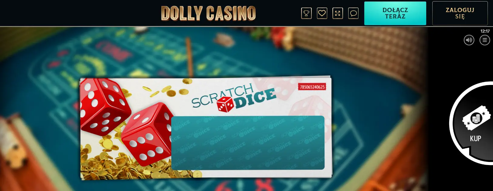 Scratch Dice zdrapka