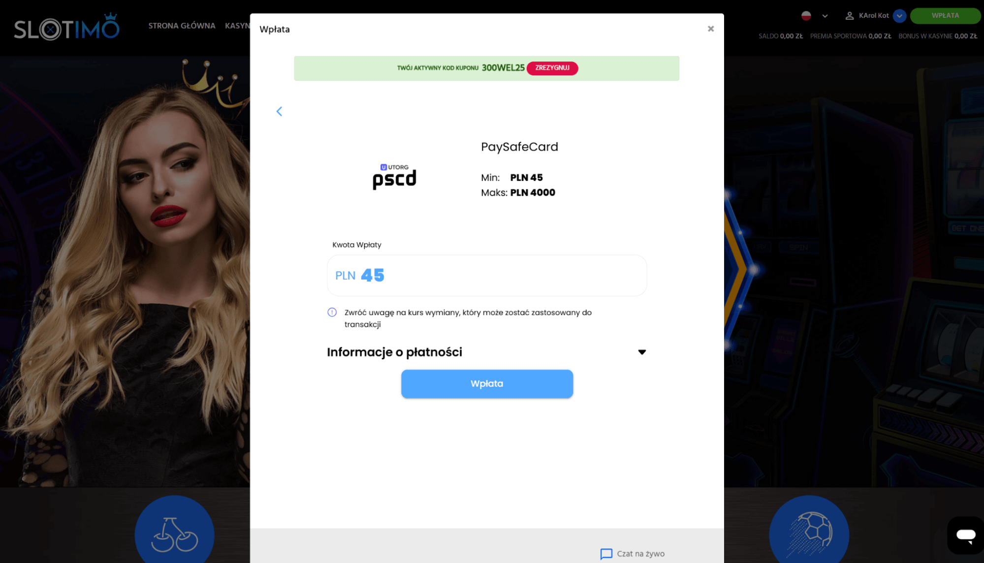 Slotimo Paysafe