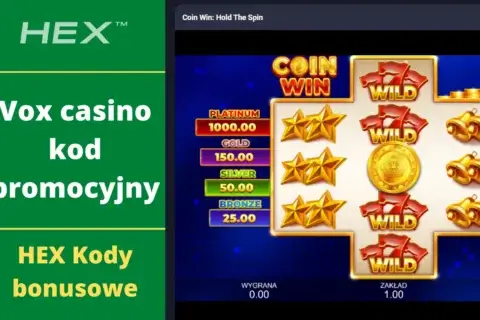 Kod promocyjny do VOX Casino od PolskieKasynoHEX