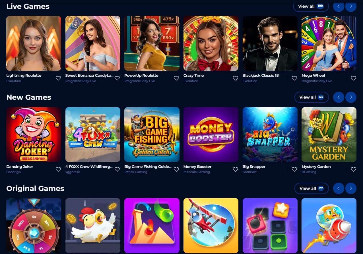 billionairespin casino games