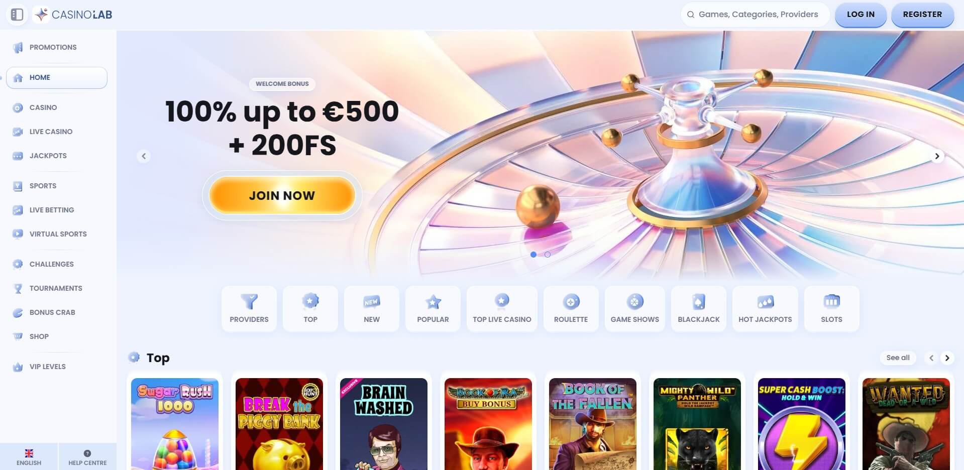 casino lab