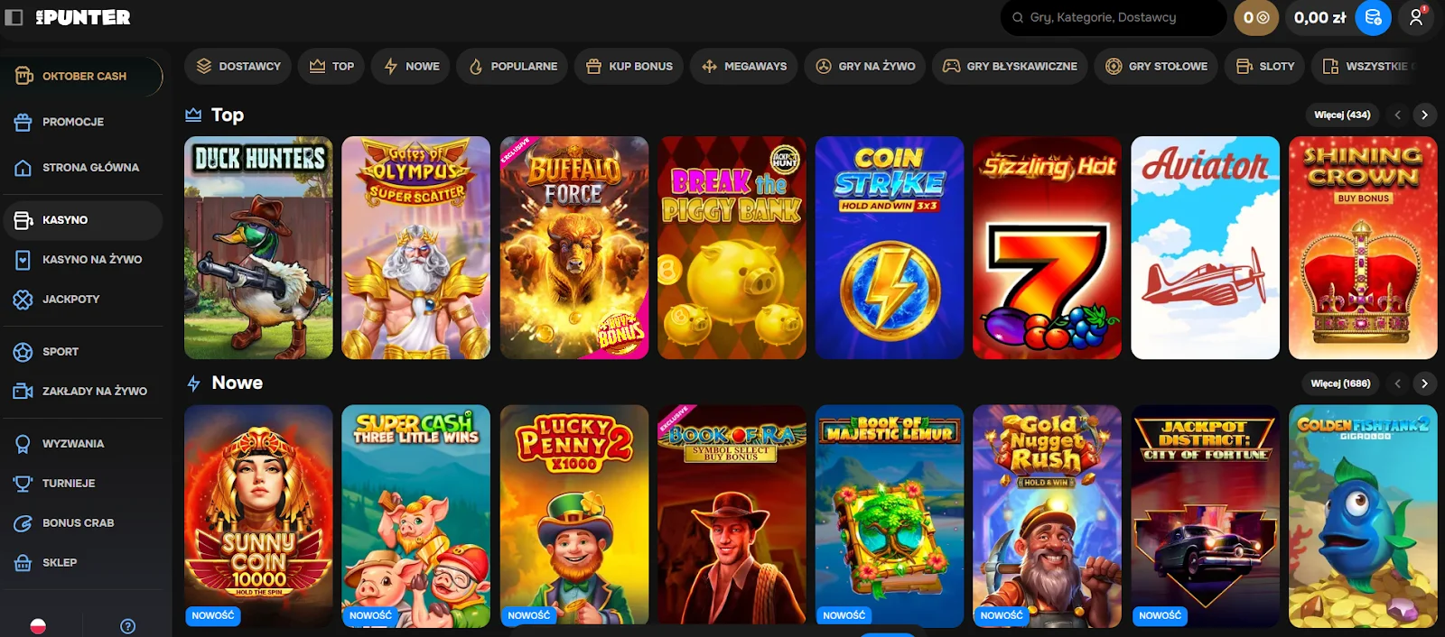 MrPunter Casino Games Poland