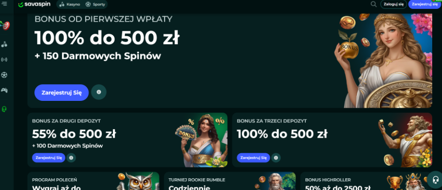 savaspin bonus