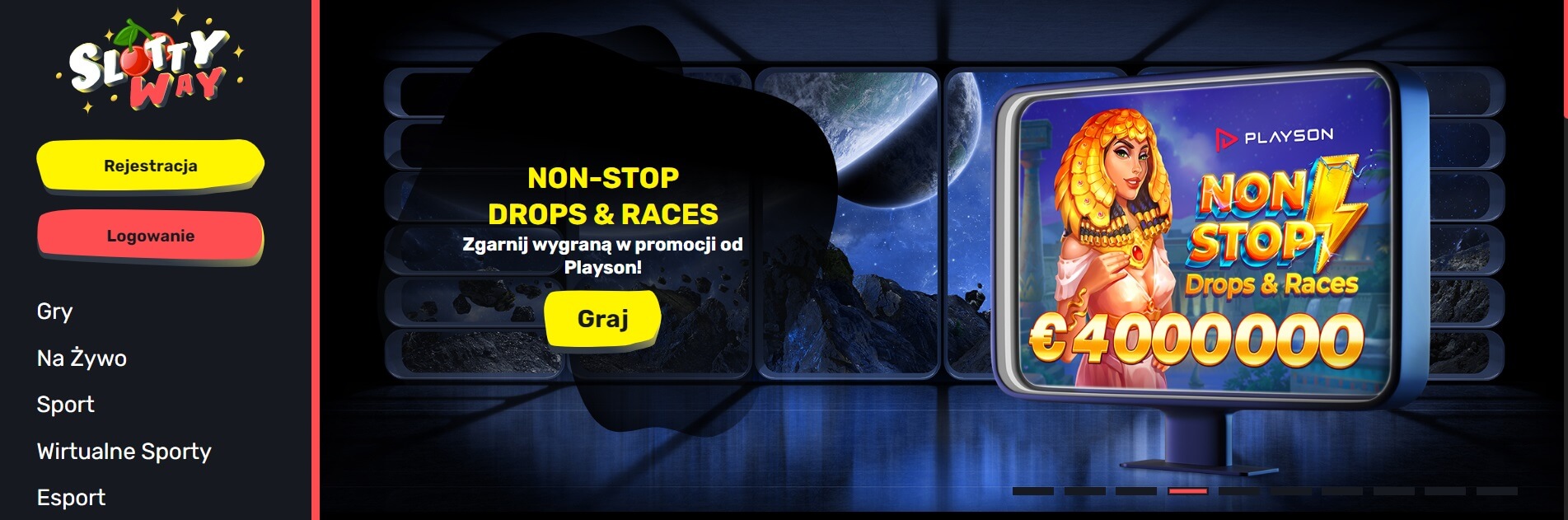 SlottyWay gry i turnieje screenshot