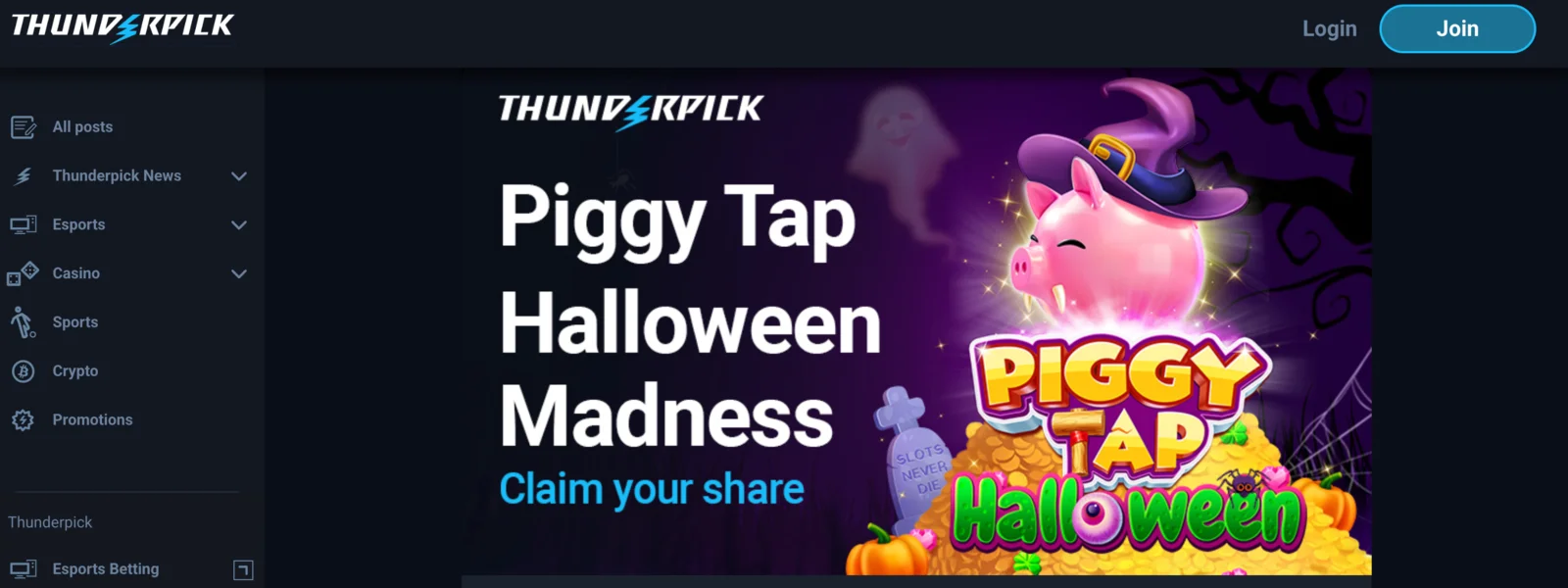 Thunderpick Casino Halloween