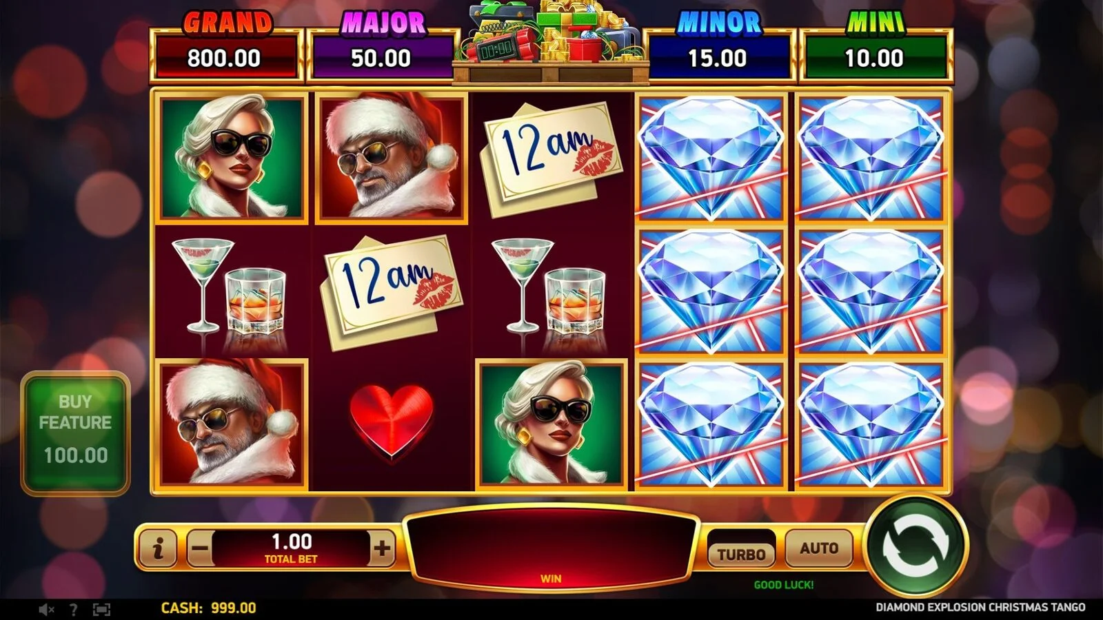 Diamond Explosion Christmas Tango RubyPlay