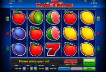 fruitsn sevens novomatic automat online