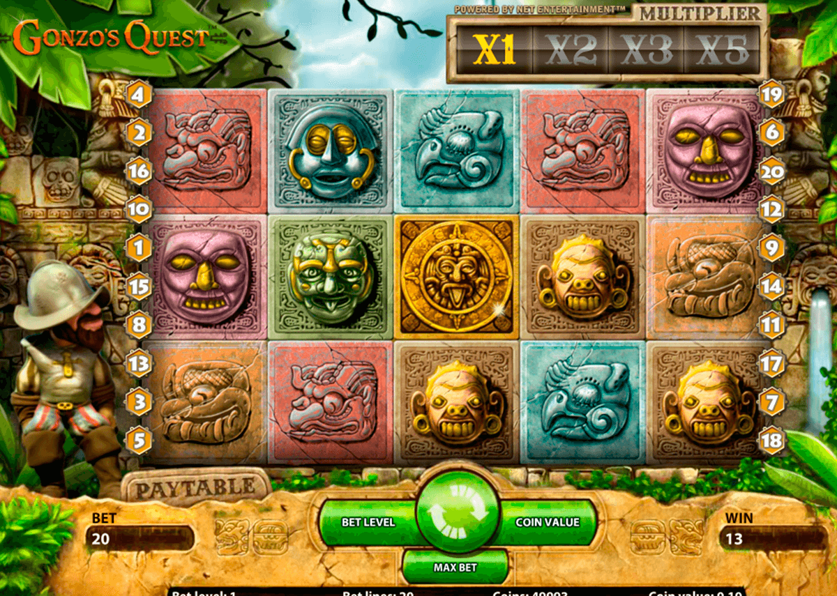gonzos quest netent automat online 