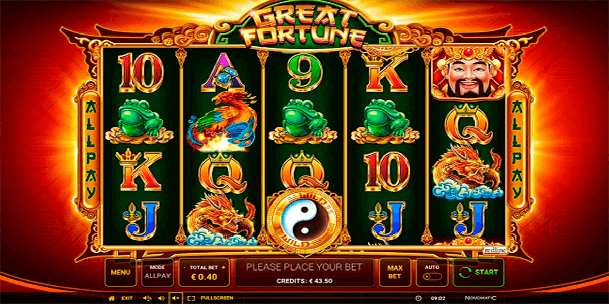 great fortune green tube automat online 