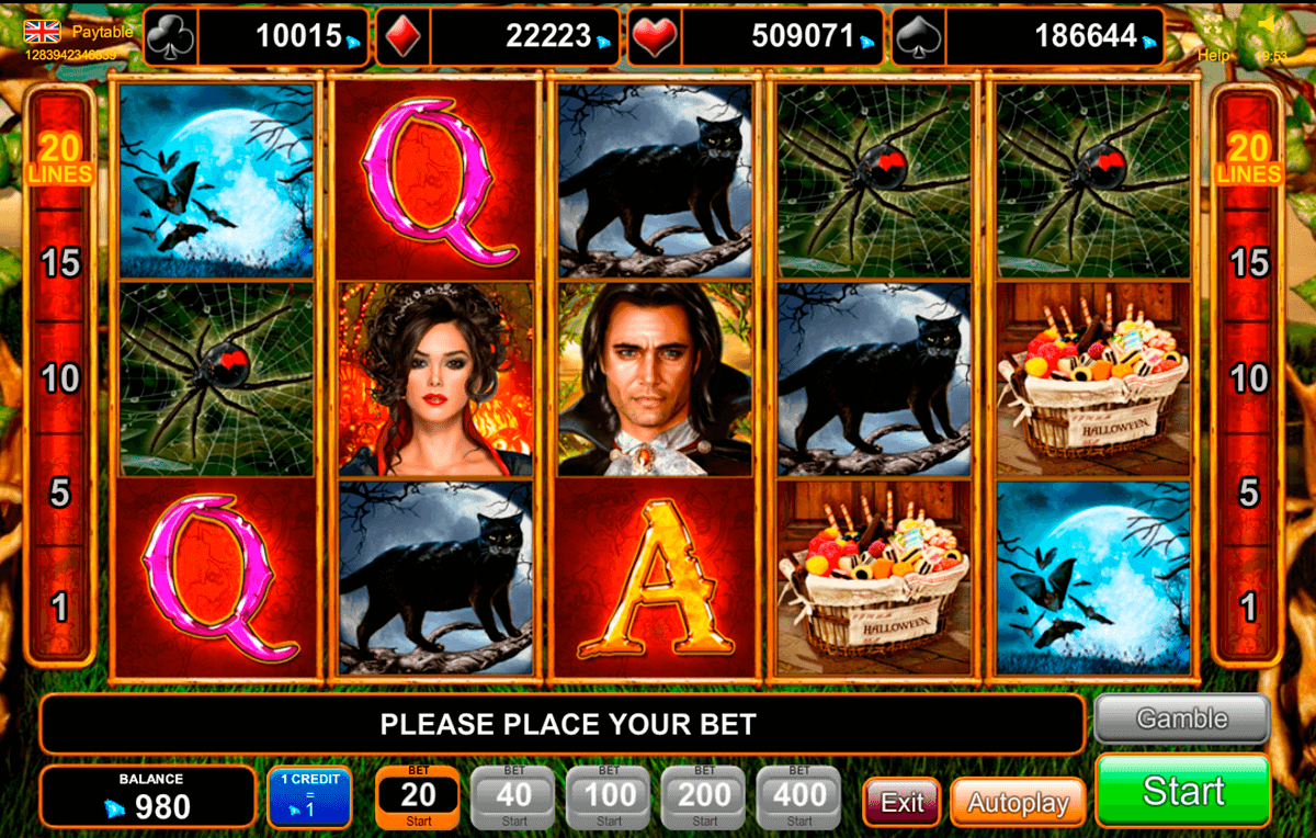 halloween egt automat online 