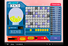 jackpot keno gaming
