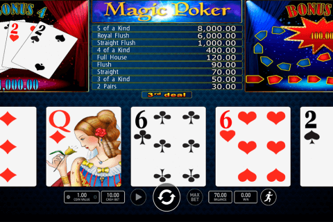 magic poker wazdan video poker 