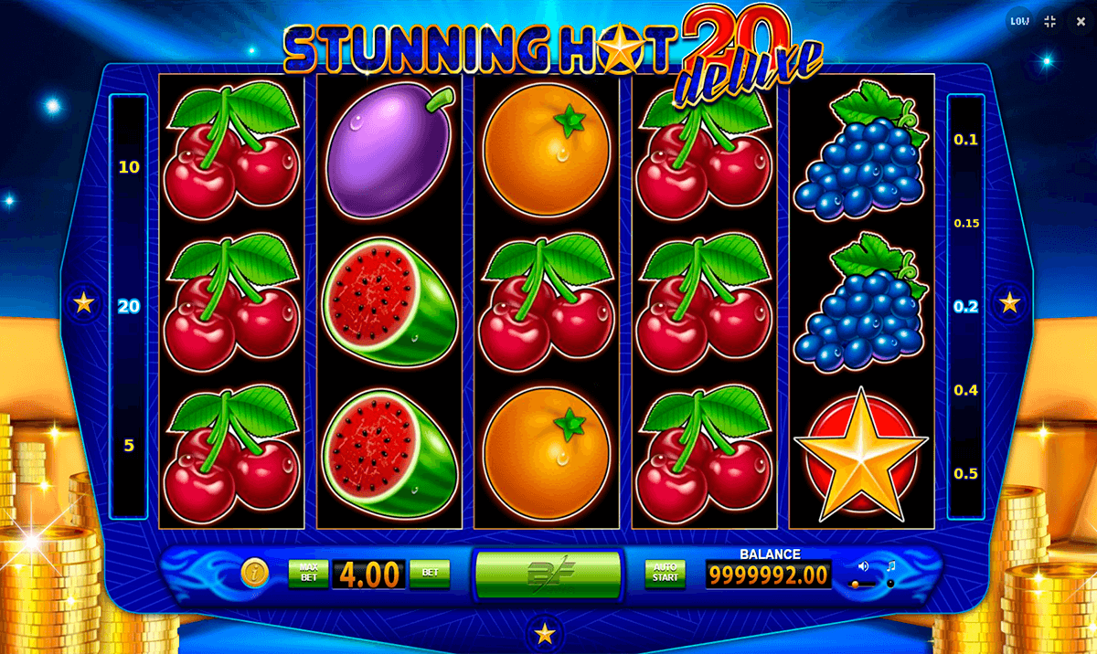 stunning hot 20 deluxe bf games automat online 