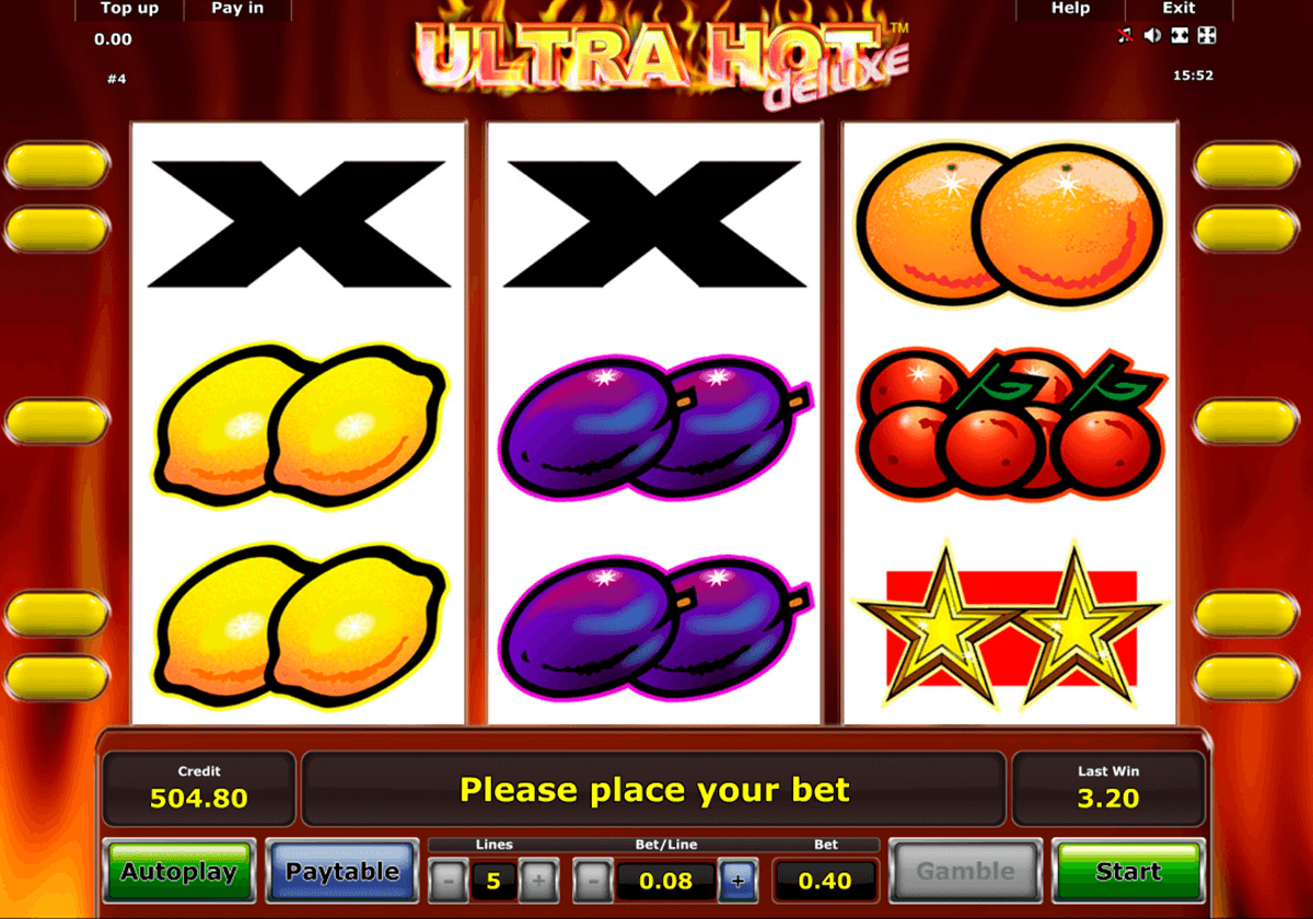 ultra hot deluxe novomatic automat online 